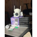 Камера наружная 360 TQ1-GK4-6MP wif solar ptz 4mp-6mp camera app^ISEE
