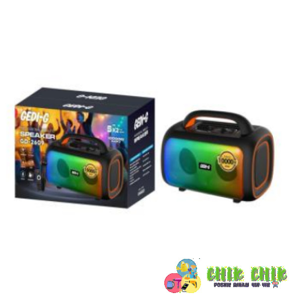 Портативна колонка GEDI-G GD-2609