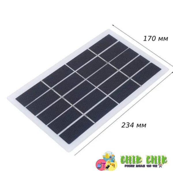 Сонячна панель 7W 234*170MM AND HA-52