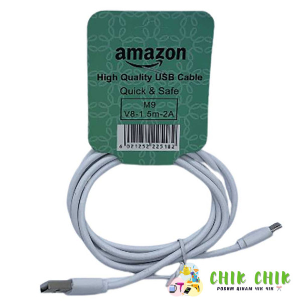 Кабель AMAZON USB-Micro USB M9 1.5м 2A