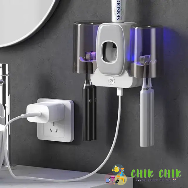 Тримач для зубної щітки, 2 чашки TOOTHBRUSH HOLDER XL-717