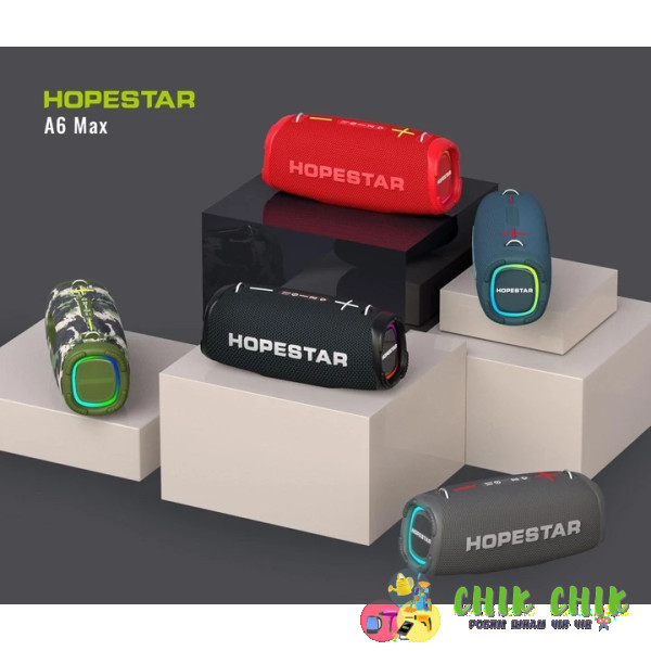 Портативна колонка Hopestar A6 Max