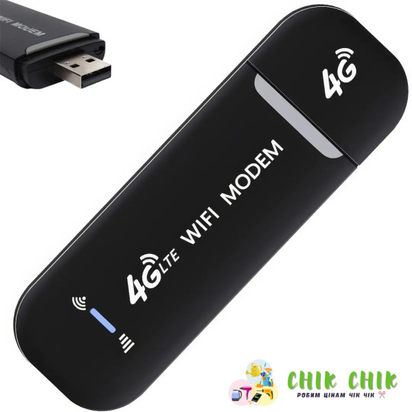 Мобільний 4G модем/роутер USB WI-FI 3G/4G LTE